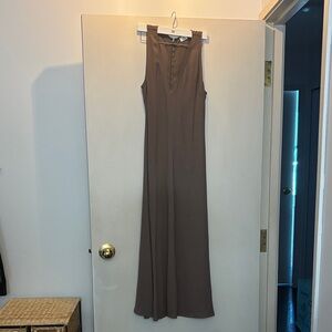 Wilfred Brown Sleeveless Dress